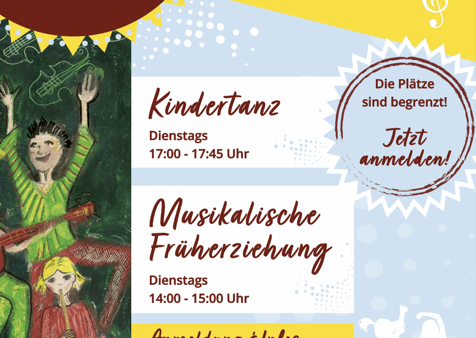 Neu!!! Kurse für Kinder von 4 bis 6 Jahren!!!